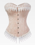 Beige Lace Corset