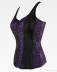 Black And Purple Corset