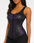 Black And Purple Corset