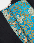 Blue And Gold Corset
