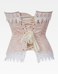 Beige Lace Corset