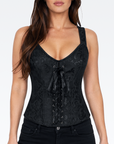 Black Corset With Straps