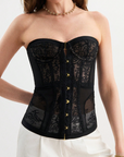 Black Lace Corset