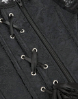 Black Lace Up Corset