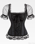 Black Lace Up Corset