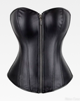 Black Leather Corset