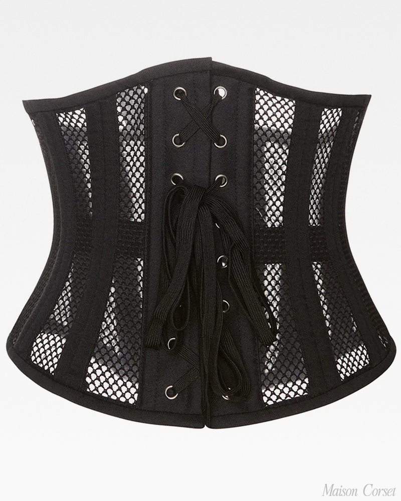 Black Underbust Corset