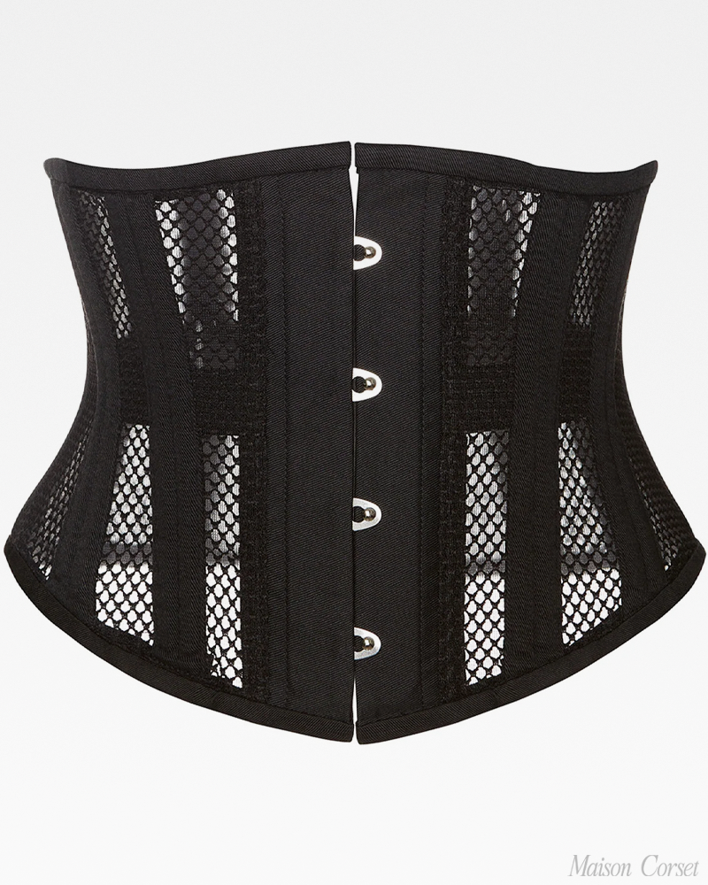 Black Underbust Corset
