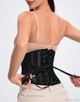 Black Underbust Corset