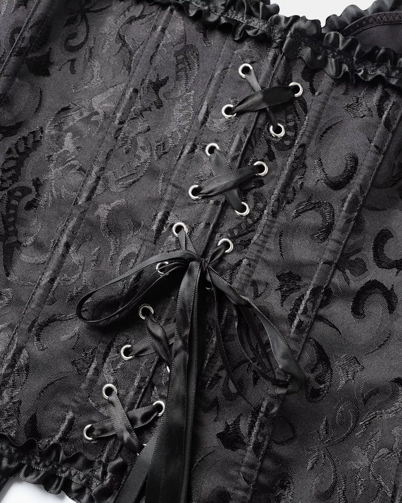 Black Victorian Corset
