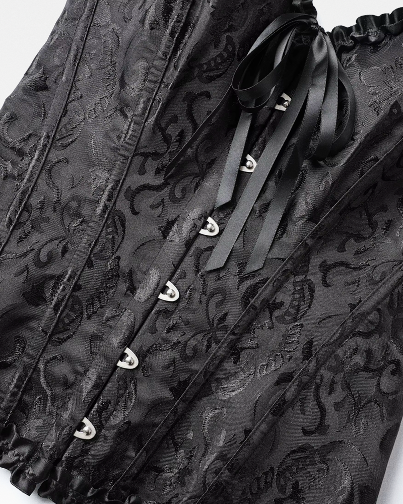 Black Victorian Corset