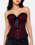Black And Red Corset