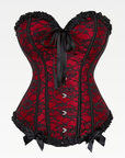 Black And Red Corset