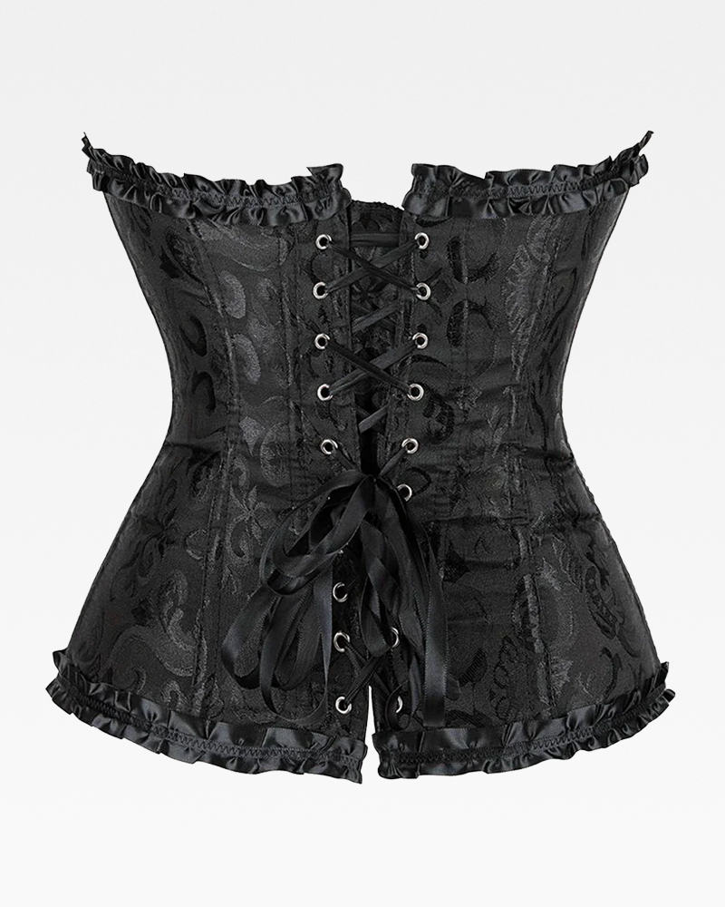 Black Victorian Corset