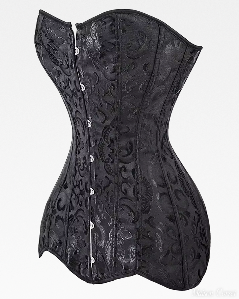 Long Black Corset